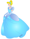 Cinderella Princess Free Clip Art PNG Image