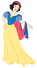 Classic Snow White Princess PNG Clipart