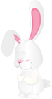 Cute White Bunny Clip Art Image