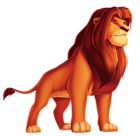 King Lion Cartoon PNG Picture