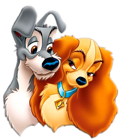 Lady and the Tramp Free PNG Picture Clipart