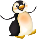 Large Penguin Cartoon PNG Clipart