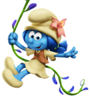 Lily Smurfs The Lost Village Transparent PNG Image