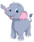 Little Elephant PNG Clipart Image