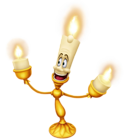 Lumiere Beauty and the Beast Cartoon Transparent Image