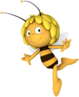 Maya the Bee Transparent Cartoon Image