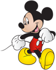 Mickey Mouse Free PNG Clip Art Image