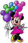 Minnie Mouse Transparent PNG Clip Art Image