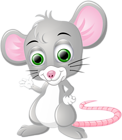 Mouse Cartoon PNG Clip Art Image