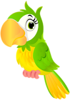 Parrot Cartoon PNG Clip Art Image