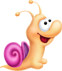 Pink Snail Cartoon PNG Picture Clipart