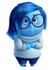 Sadness Inside Out PNG Clip-Art Image