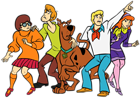 Scooby Doo and Friends Transparent PNG Clip Art Image