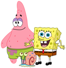 SpongeBob and Friends PNG Clipart Image