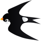 Swallow Bird Cartoon Transparent PNG Image