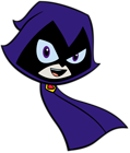 Teen Titans Go Raven PNG Clip Art Image