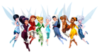 Tinkerbell and Fairies PNG Clipart