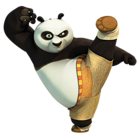 Transparent Kung Fu Panda PNG Clip Art Image