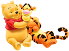 Transparent Tigger and Winnie the Pooh PNG Cartoon | Gallery ...