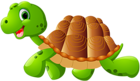 Turtle Cartoon PNG Clip Art Image