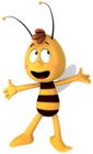 Willy Maya the Bee PNG Cartoon Image