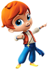 Zac Shimmer and Shine PNG Cartoon Image