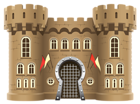 Castle Fortress PNG Clipart Image