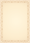 Certificate Empty Template PNG Clip Art Image