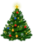 Beautiful Christmas Tree PNG Clipart Image