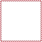 Candy Cane Border PNG Clip Art