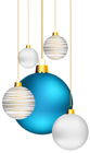 Christmas Balls Transparent PNG Clip-Art Image