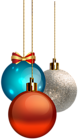 Christmas Balls Transparent PNG Clip Art