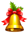 Christmas Bell Transparent PNG Clipart