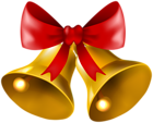 Christmas Bells Deco Clip Art Image
