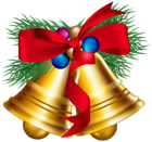 Christmas Bells with Christmas Ballls PNG Clipart Image | Gallery ...