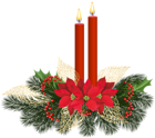 Christmas Candles PNG Clip Art