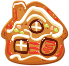 Christmas Cookie House PNG Clipart Image