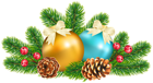 Christmas Decoration Clip Art Image​  Gallery Yopriceville - High-Quality  Free Images and Transparent PNG Clipart
