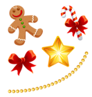 Christmas Decoratives PNG Clipart