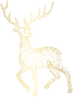 Christmas Deer Ornament PNG Clip Art