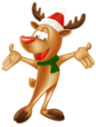 Christmas Deer PNG Clip Art Image