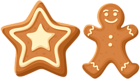 Christmas Gingerbread Cookies PNG Clip Art