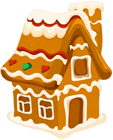 Christmas Gingerbread House PNG Clip Art