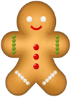 Christmas Gingerbread Ornament PNG Clipart