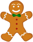 Christmas Gingerbread PNG Clip Art Image