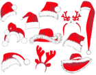 Christmas Hats PNG Clipart Picture