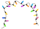 Christmas Lights Clipart PNG Image