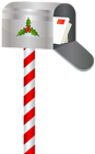 Christmas Mailbox PNG Clip Art Image