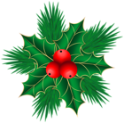 Christmas Mistletoe Decoration Clip Art