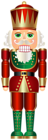Christmas Nutcracker Red PNG Clipart
